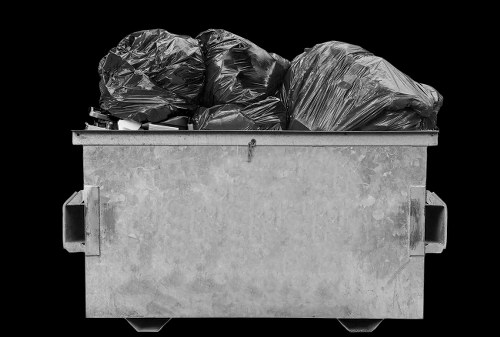 Depot operations and segregation of commercial rubbish bins